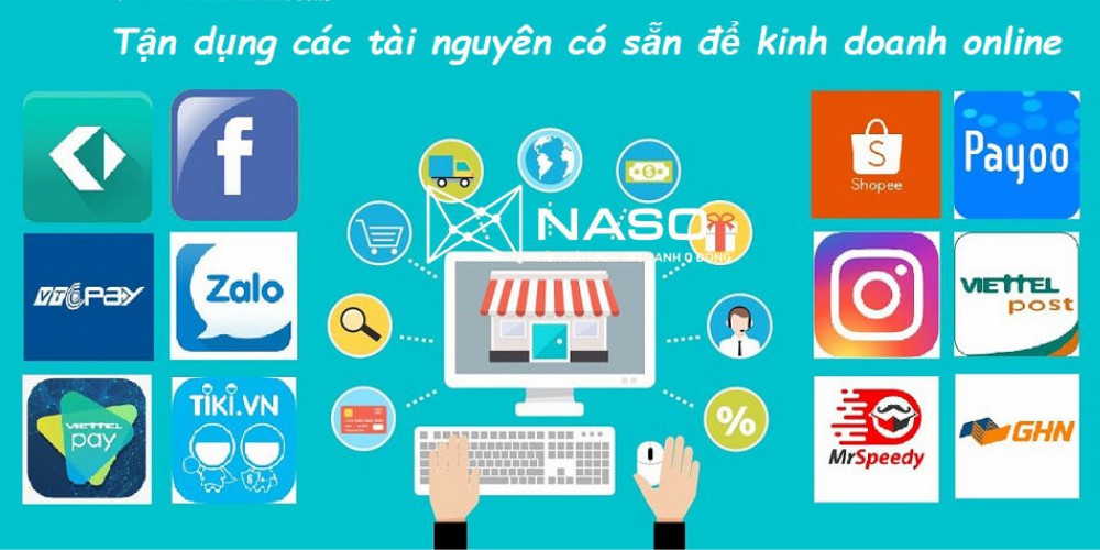 kinh doanh online từ vốn 0 đồng